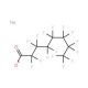 Sodium perfluorooctanoate (CAS 335-95-5) - chemical structure image