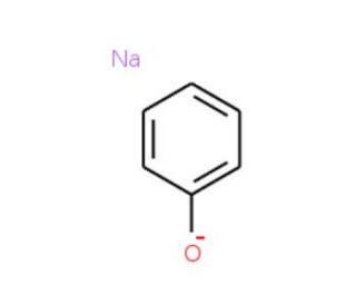 Sodium phenoxide (CAS 139-02-6) - chemical structure image