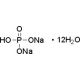 Sodium phosphate dibasic dodecahydrate (CAS 10039-32-4) - chemical structure image