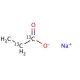 Sodium propionate-1,2-13C2 (CAS 83587-75-1) - chemical structure image