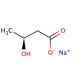 Sodium (S)-3-hydroxybutyrate (CAS 127604-16-4) - chemical structure image