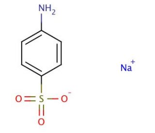 Sodium Sulfanilate (CAS 515-74-2) - chemical structure image