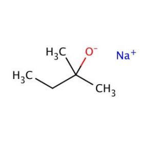 Sodium tert-pentoxide (CAS 14593-46-5) - chemical structure image