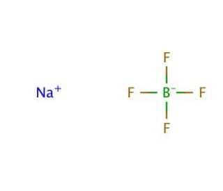 Sodium tetrafluoroborate (CAS 13755-29-8) - chemical structure image
