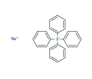 Sodium tetraphenylborate (CAS 143-66-8) - chemical structure image