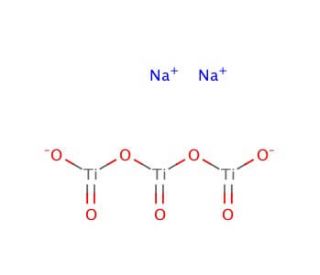 Sodium Titanate (CAS 12034-36-5) - chemical structure image