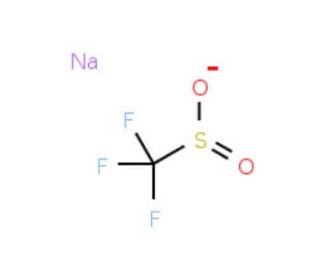Sodium trifluoromethanesulphinate (CAS 2926-29-6) - chemical structure image