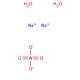 Sodium tungstate dihydrate (CAS 10213-10-2) - chemical structure image