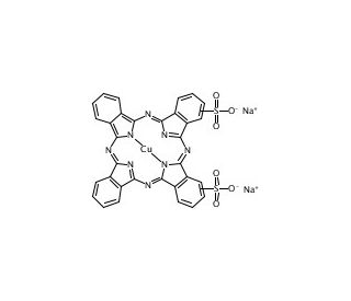 Solvent Blue 38 (CAS 1328-51-4) - chemical structure image