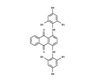 Solvent Blue 97 (CAS 61969-44-6) - chemical structure image