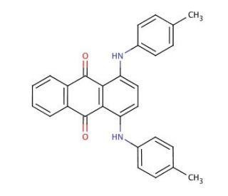 Solvent Green 3 (CAS 128-80-3) - chemical structure image