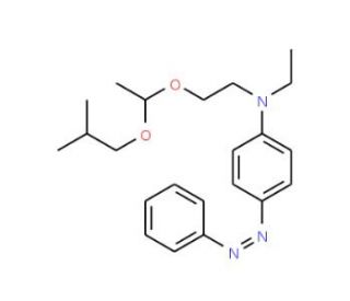 Solvent Yellow 124 (CAS 34432-92-3) - chemical structure image