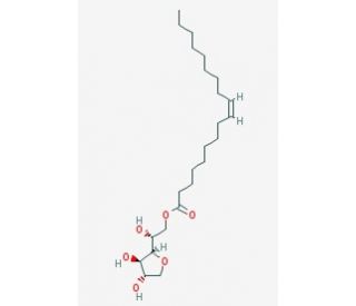 Sorbitan monooleate (CAS 1338-43-8) - chemical structure image