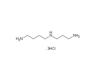 Spermidine trihydrochloride (CAS 334-50-9) - chemical structure image