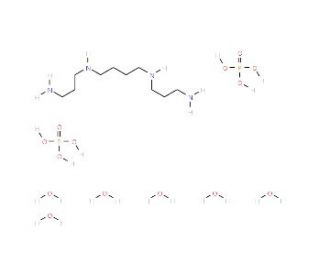 Spermine Phosphate Hexahydrate (CAS 58298-97-8) - chemical structure image