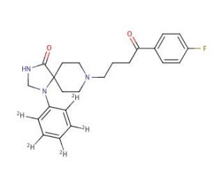 Spiperone-d5 (CAS 749-02-0 (unlabeled)) - chemical structure image