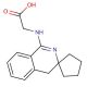 Spiro[cyclopentane-1,3′-(3′,4′-dihydro-isoquinolin)]-1′-yl-aminoacetic acid - chemical structure image