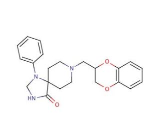 Spiroxatrine (R 5188) (CAS 1054-88-2) - chemical structure image