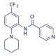 SRPIN 340 (CAS 218156-96-8) - chemical structure image