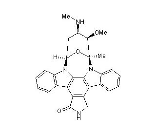 Staurosporine Solution in Ethyl Acetate (CAS 62996-74-1) - chemical structure image