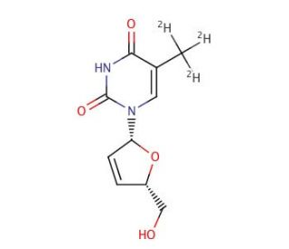 Stavudine-d3 - chemical structure image