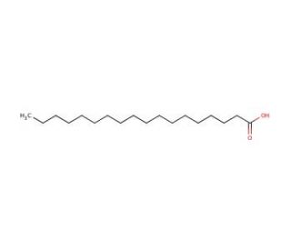 Stearic Acid (CAS 57-11-4) - chemical structure image