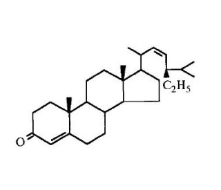 Stigmastadienone (CAS 20817-72-5) - chemical structure image