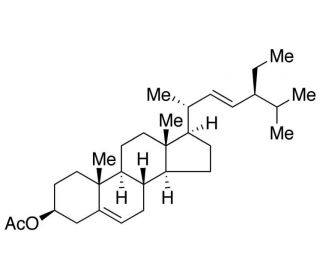 Stigmasterol acetate (CAS 4651-48-3) - chemical structure image