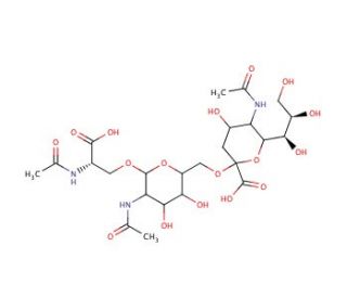 STn Epitope N-Acetate (CAS 385398-89-0) - chemical structure image