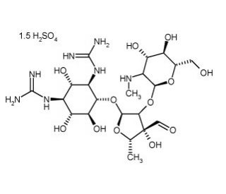 Streptomycin sulfate (CAS 3810-74-0) - chemical structure image