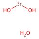 Strontium hydroxide octahydrate (CAS 1311-10-0) - chemical structure image