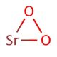 Strontium peroxide (CAS 1314-18-7) - chemical structure image