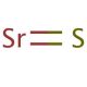 Strontium sulfide (CAS 1314-96-1) - chemical structure image