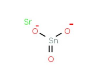 Strontium tin(IV) oxide (CAS 12143-34-9) - chemical structure image