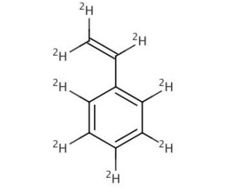 Styrene-d8 (CAS 19361-62-7) - chemical structure image