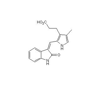 SU 5402 (CAS 215543-92-3) - chemical structure image