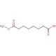 Suberic acid monomethyl ester (CAS 3946-32-5) - chemical structure image