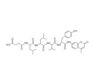 Suc-LLVY-AMC - chemical structure image 