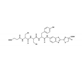 Suc-LLVY-D-Aminoluciferin - chemical structure image 