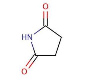 Succinimide (CAS 123-56-8) - chemical structure image