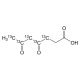 Succinylacetone-13C5 (CAS 881835-86-5) - chemical structure image