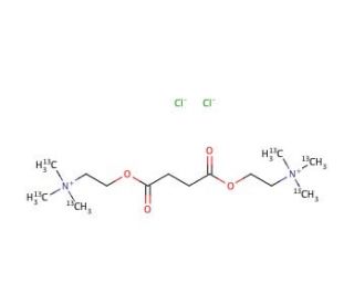 Succinylcholine Chloride-13C6 - chemical structure image