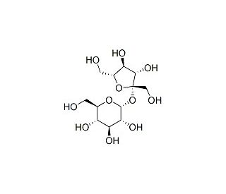 Sucrose (CAS 57-50-1) - chemical structure image