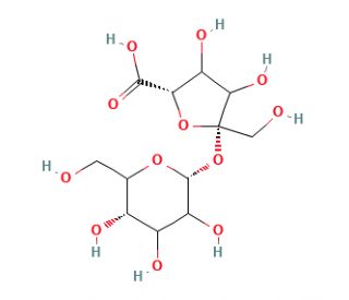 Sucrose 6&prime;-Carboxylic Acid - chemical structure image