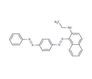 Sudan Red 7B (CAS 6368-72-5) - chemical structure image