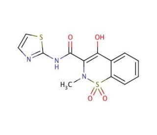 Sudoxicam (CAS 34042-85-8) - chemical structure image