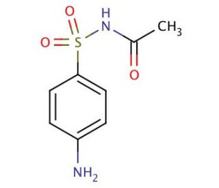 Sulfacetamide (CAS 144-80-9) - chemical structure image