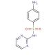 Sulfadiazine (CAS 68-35-9) - chemical structure image