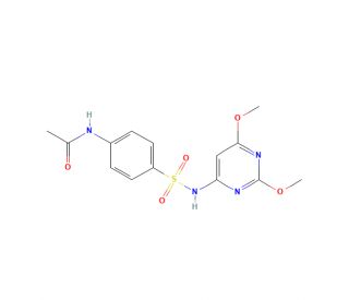 Sulfadimethoxine N4-Acetate - chemical structure image