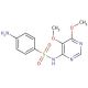 Sulfadoxine 的分子结构, CAS编号: 2447-57-6 Sulfadoxine (CAS 2447-57-6) - chemical structure image